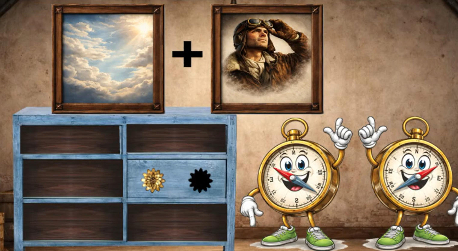 8b Airfield Mystery - Find Monoplane Pilot cover