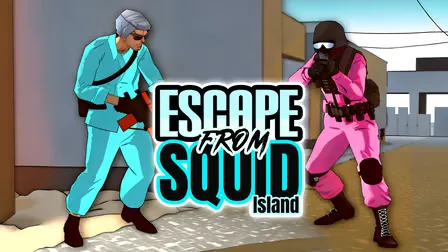Escape From Squid Island - Intense 3D Survival Shooter screenshot