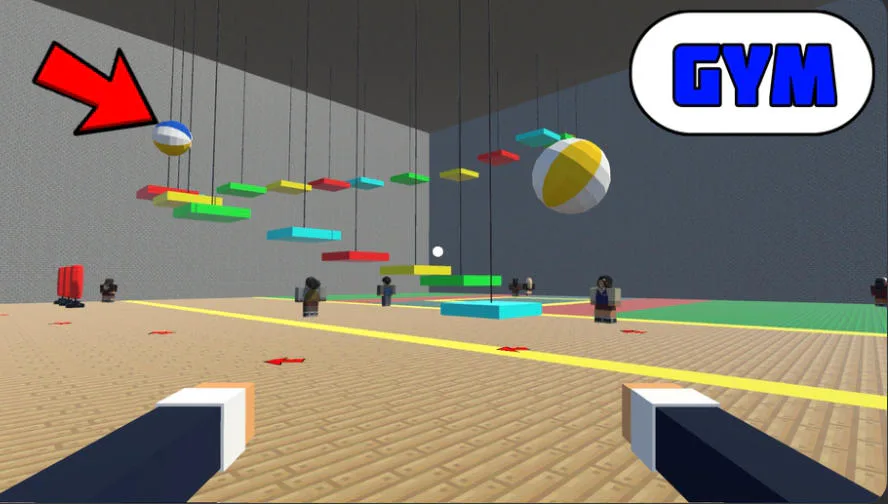 Escape from the Teacher: School gym parkour