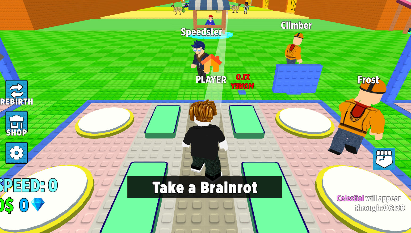 Escape Police for Brainrots - High Speed Pursuit