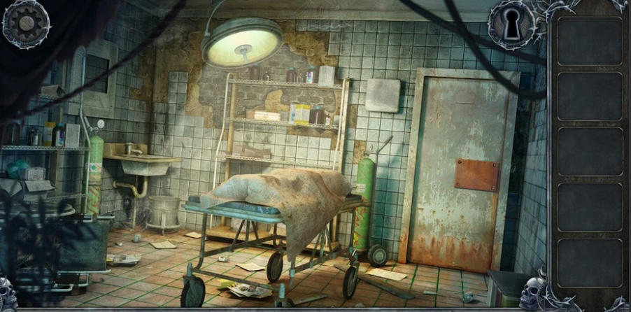 Escape The Ghost Town gothic courtyard mystery