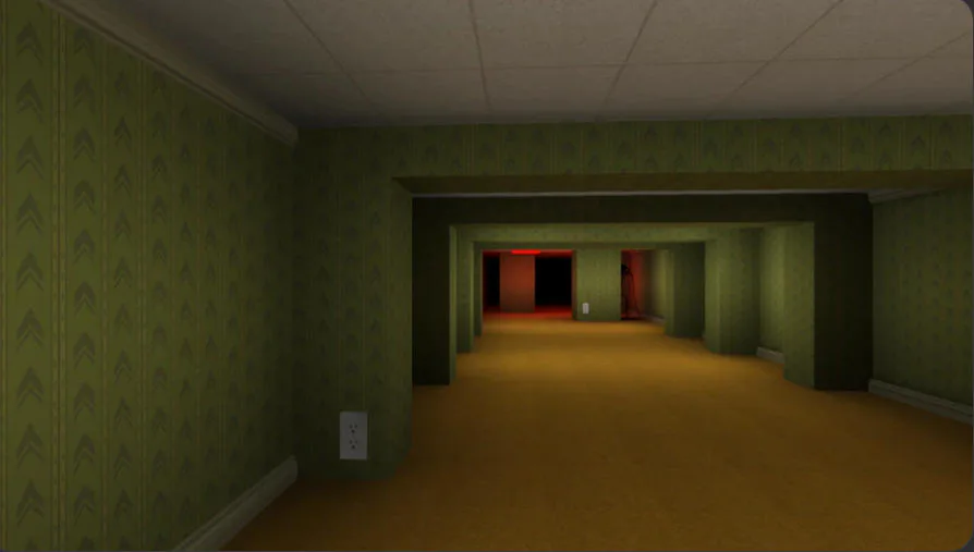 Exit the Backrooms Level 0 yellow office maze