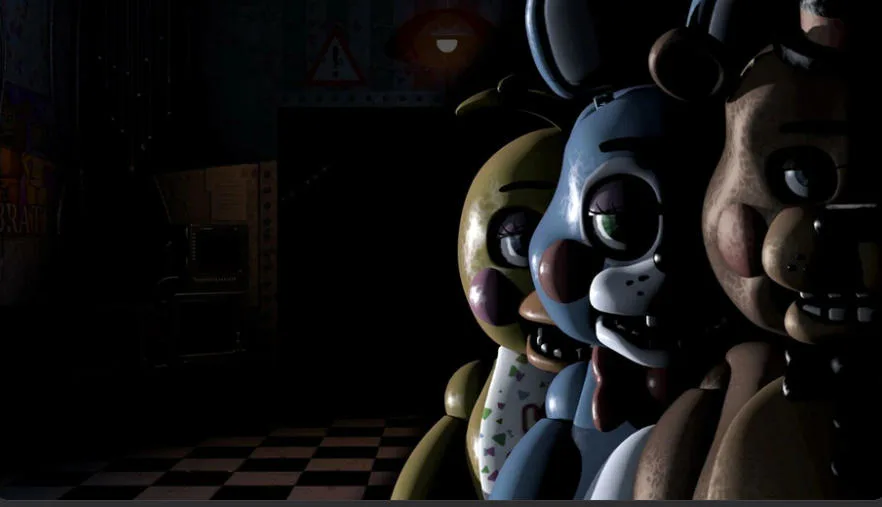 Five Nights at Freddy's 2 camera monitoring