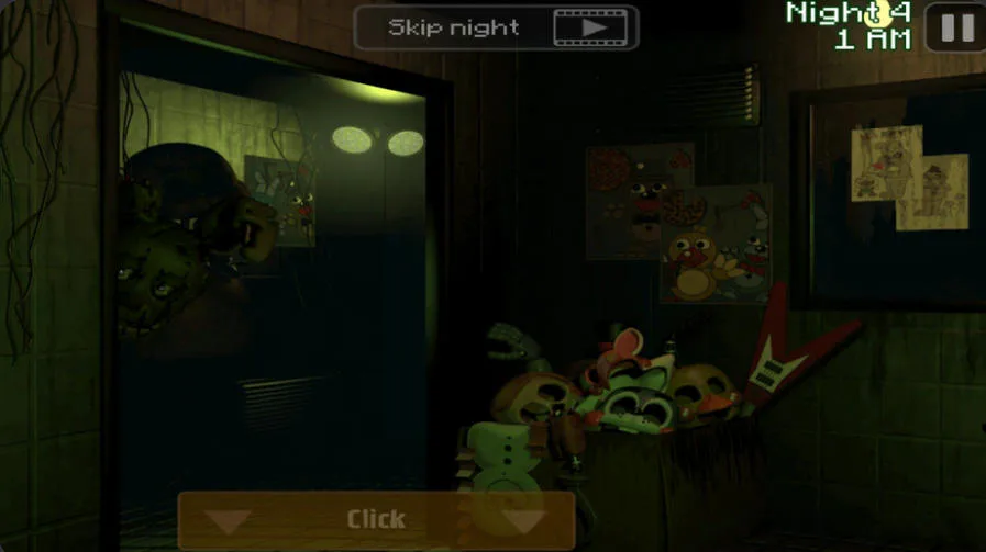 Five Nights at Freddy's 3 Remaster camera system