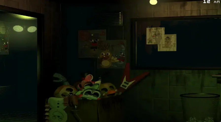 Five Nights at Freddy's 3 security office
