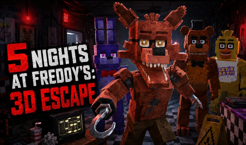 Five Nights at Freddy's: 3D Escape cover