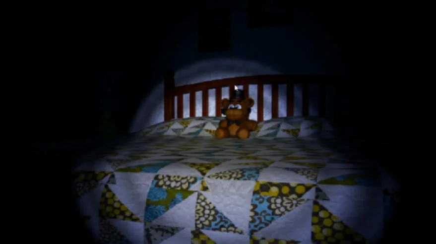 Five Nights at Freddy's 4 bedroom survival horror