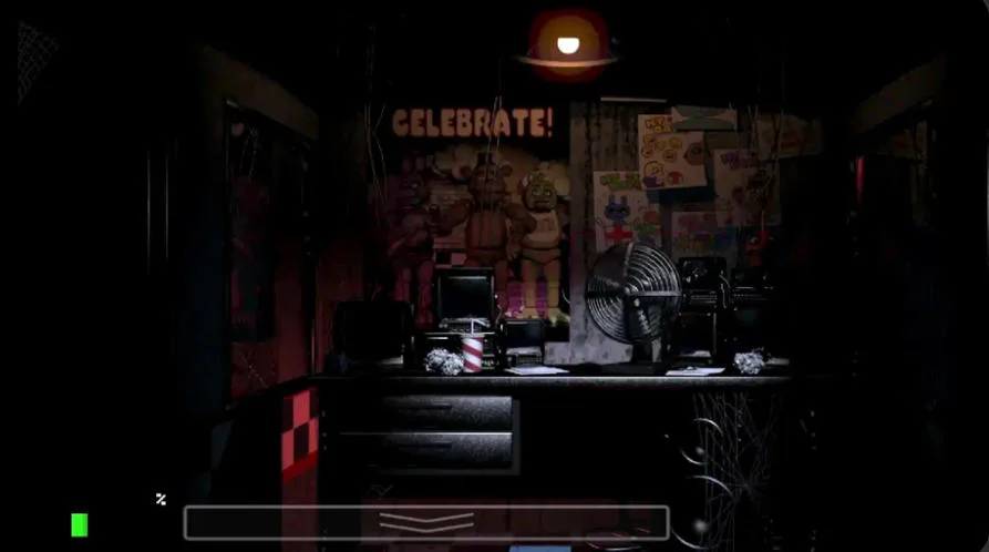 FNAF security office horror game