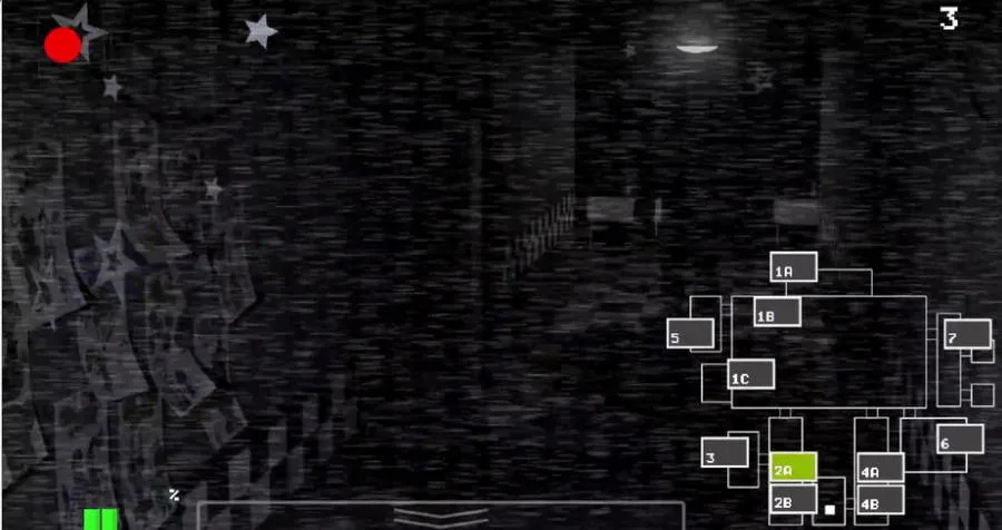 FNAF door lights and power management
