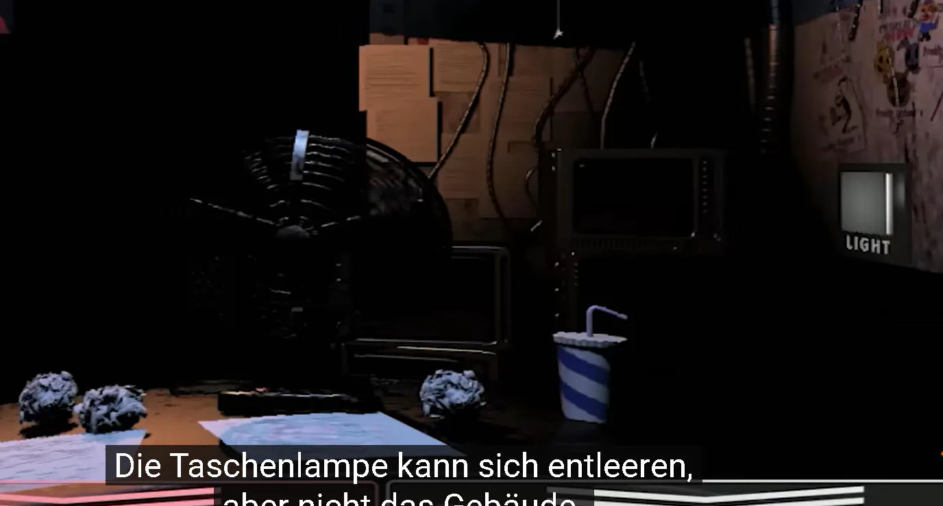 FNAF 2 Freddy mask and flashlight gameplay