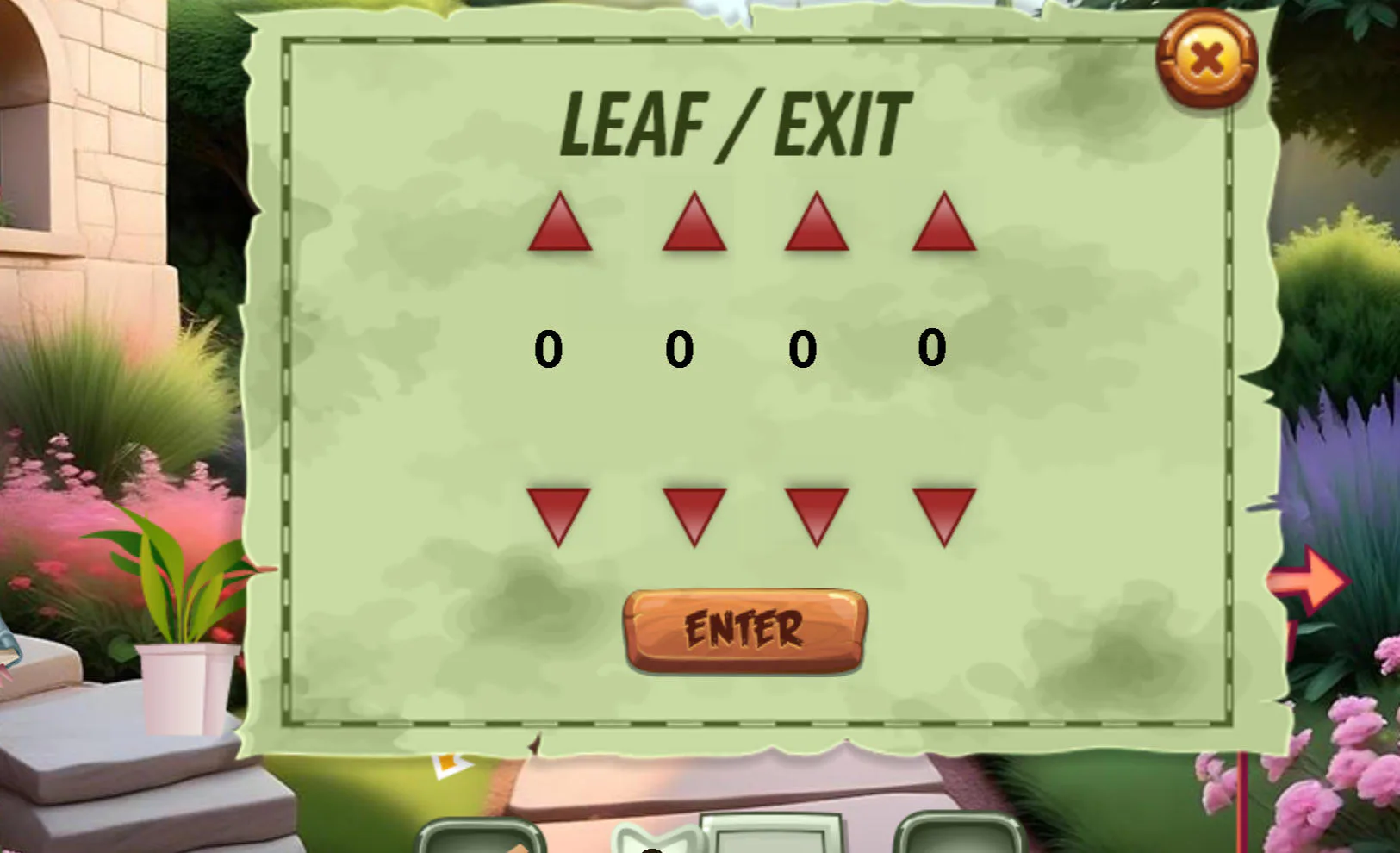 Garden Heaven Escape hidden object puzzle