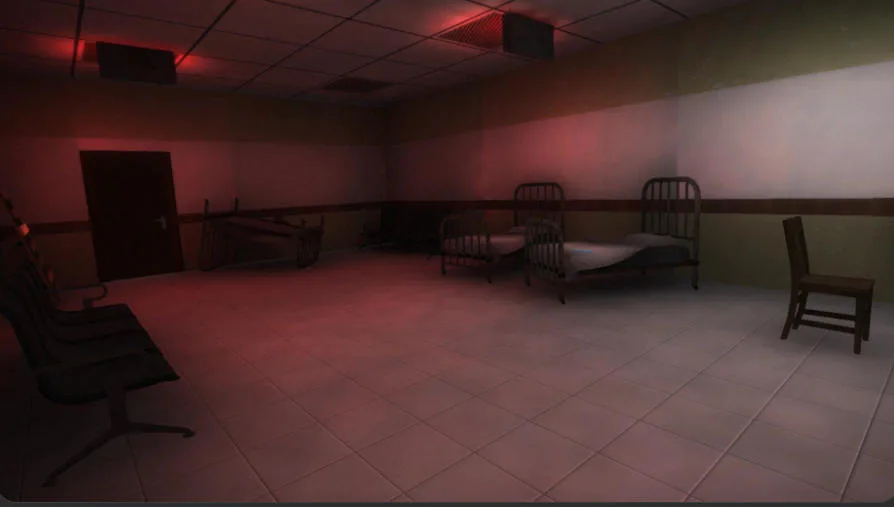 GRANNY Escape from Madhouse 2 six coloured keys and barricades
