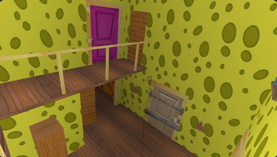 Granny Sponge Bob hidden item search