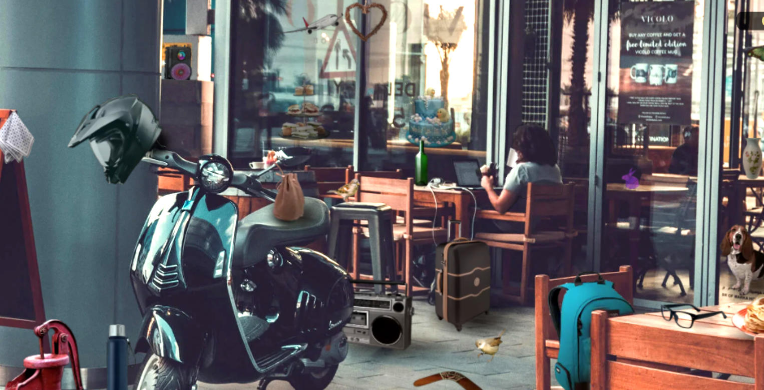 Hidden Object: Clues and Mysteries - Private study room with integrated puzzle elements