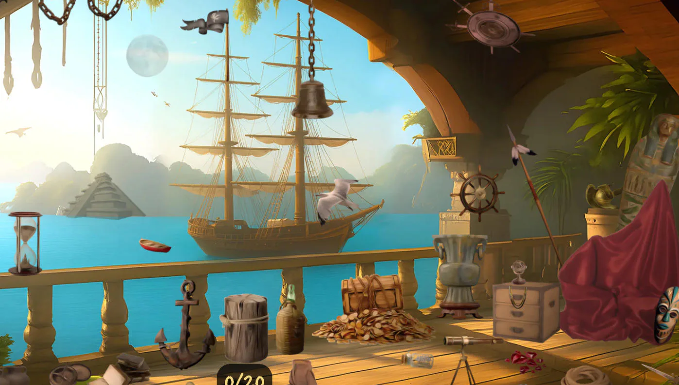 Screenshot from Hidden Objects Island Secrets