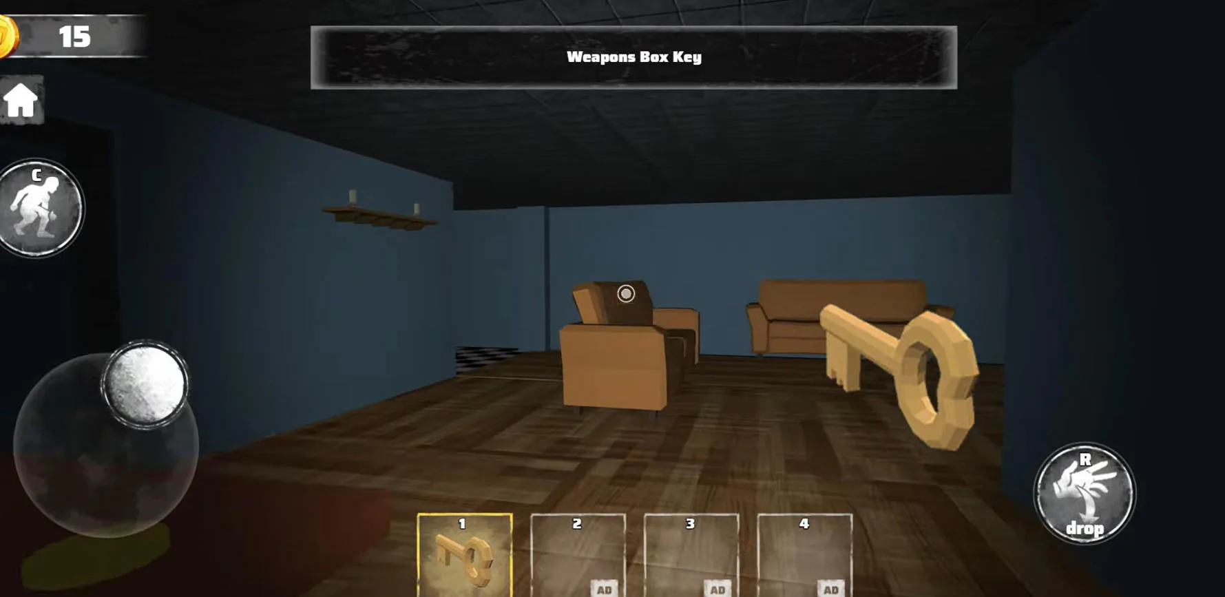 Horror Escape Granny Room Granny free online game chase snapshot