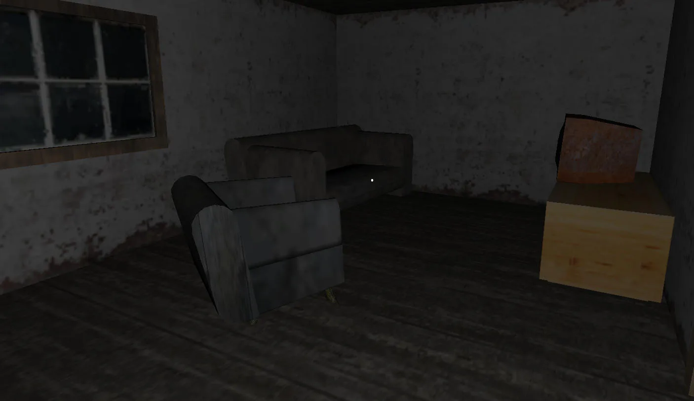 Horror Granny Room - Hiding under bed