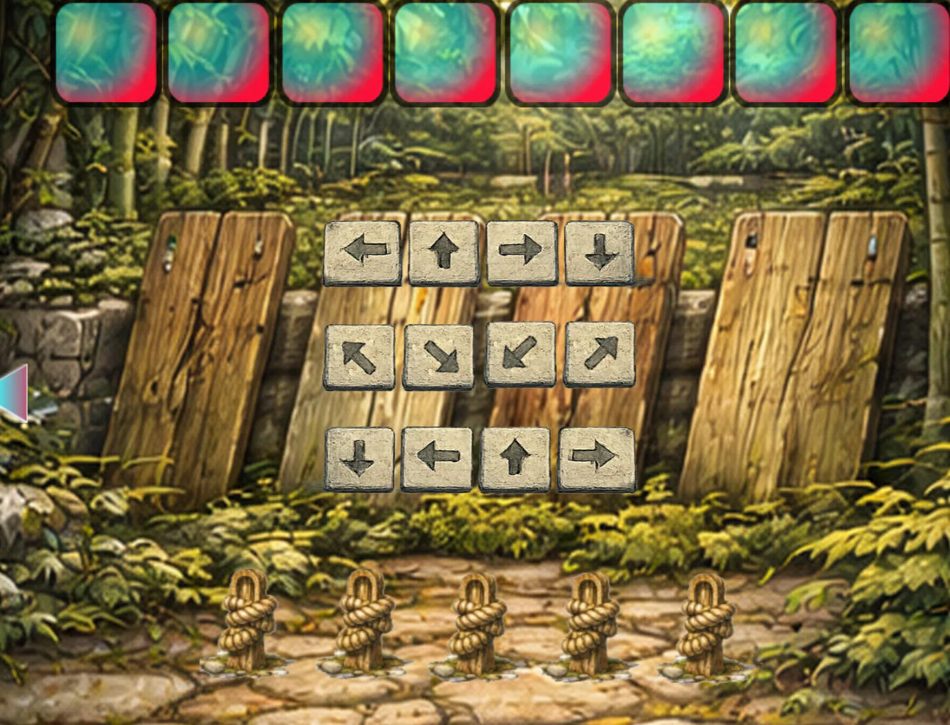 Screenshot from Old Well Yard Escape