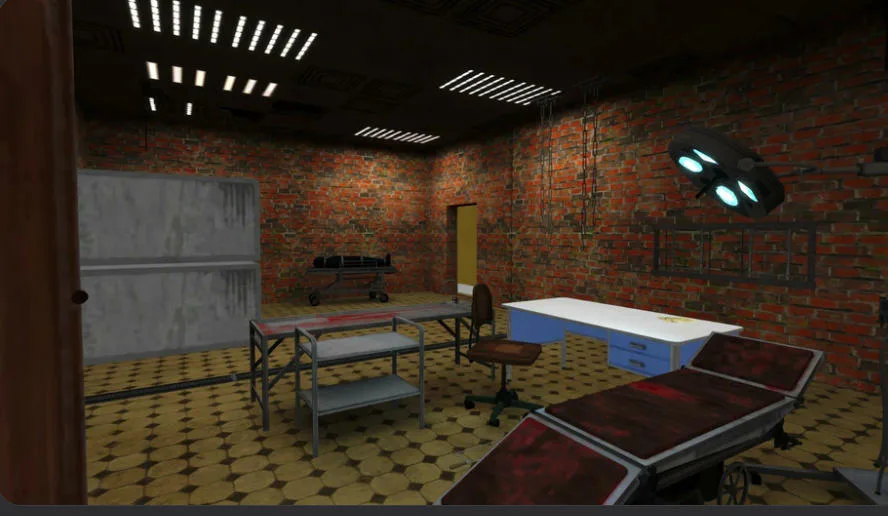 Schoolboy: Prison Escape first-person prison corridor