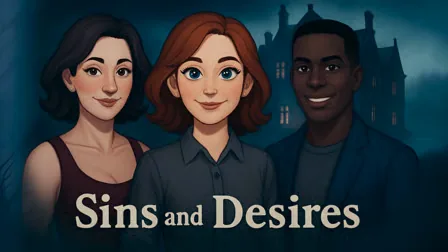 Sins and Desires - Detective Visual Novel with Romance screenshot