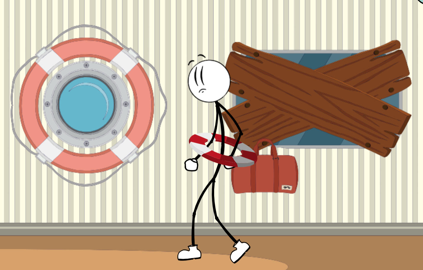 Stickman Escape - Plane and Ship Monsters