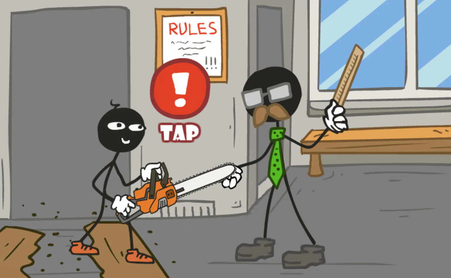 Screenshot from Stickman Escape School